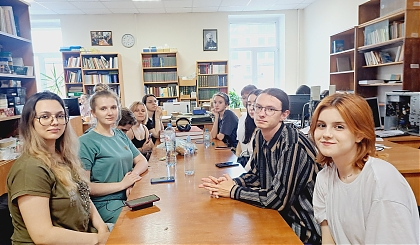 Филологи 2 курса посетили Институт лингвистических исследований РАН