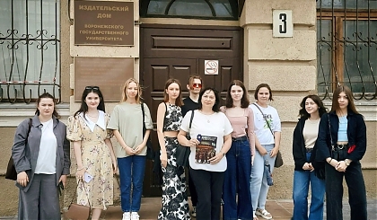 Студенты-издатели посетили типографии Издательского дома ВГУ и компании "Кварта"