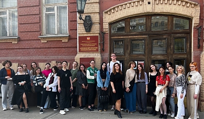 Студенты филфака посетили экскурсию по истории Воронежского края